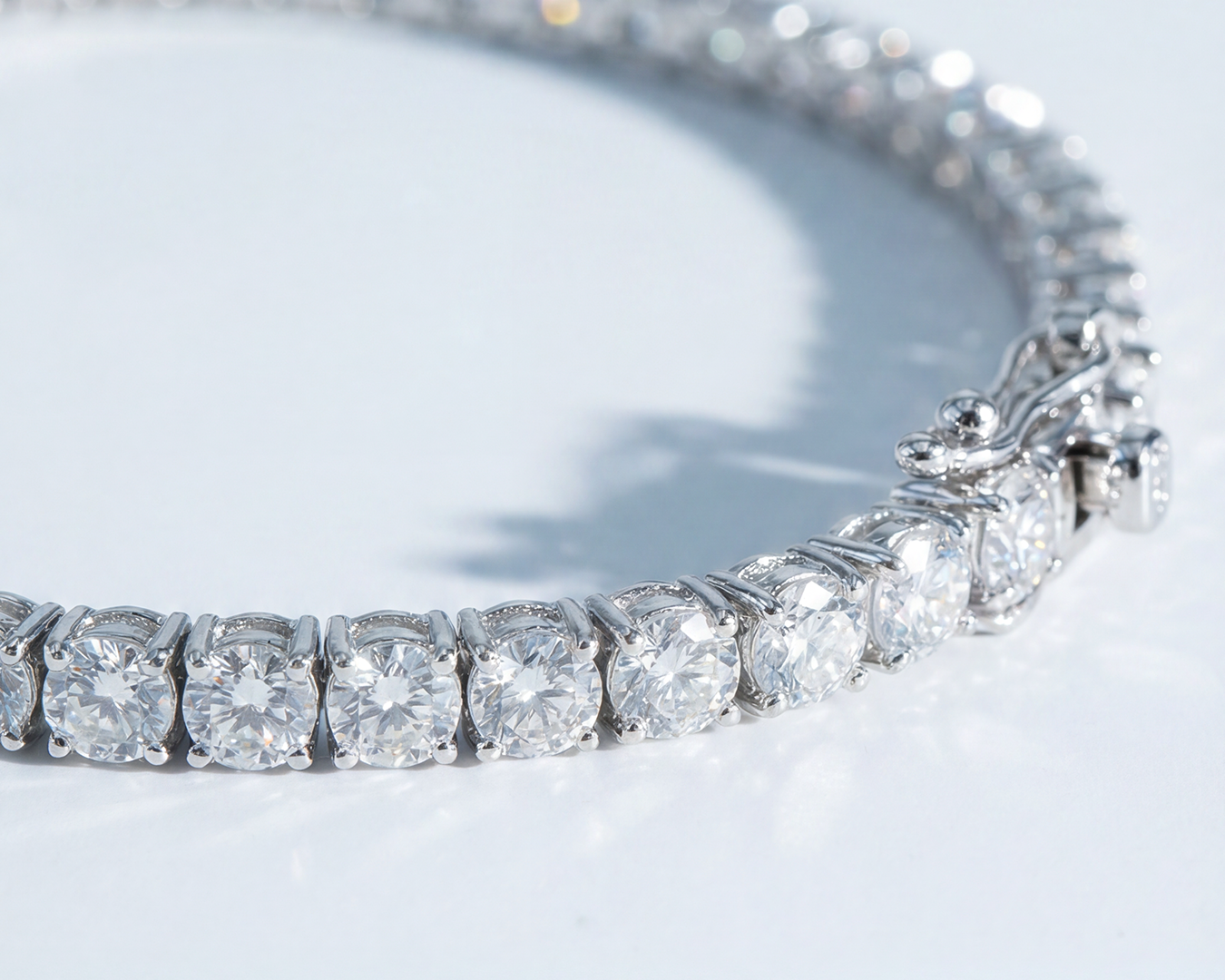 Moissanite detail